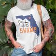 Saturday Is For The Swamp Uf Football Swamp University T-Shirt Gifts for Old Men
