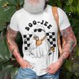Spooky Season Cute Ghost Halloween Boujee Boo-Jee Costume T-Shirt Gifts for Old Men