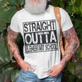 Straight Outta Elementary School Boys Girl Graduation 2023 Unisex T-Shirt Gifts for Old Men