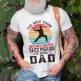 I Like More Than Taekwondo Being Dad Martial Arts T-shirt Gifts for Old Men