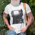 Tv Man Skibidi Toilet Cameraman Speakerman T-Shirt Gifts for Old Men