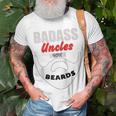 Uncles Gifts Uncle Beards Men Bearded Unisex T-Shirt Gifts for Old Men