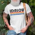 Vintage 70S 80S Style Idalou Tx T-Shirt Gifts for Old Men
