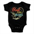 Reel Cool Mama Fishing Mothers Day For Womens Gift For Women Baby Onesie