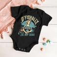 Funny Ofishally The Best Mama Fishing Mommy Mothers Day Gift For Women Baby Onesie