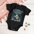 Funny Ofishally The Best Mama Fishing Rod Mommy Mothers Day Gift For Women Baby Onesie