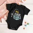 Reel Cool Mama Fishing Fisherman Funny Retro Gift For Womens Gift For Women Baby Onesie