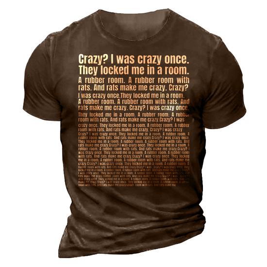 Crazy? I Was Crazy Once. Funny Trending Meme T-Shirt
