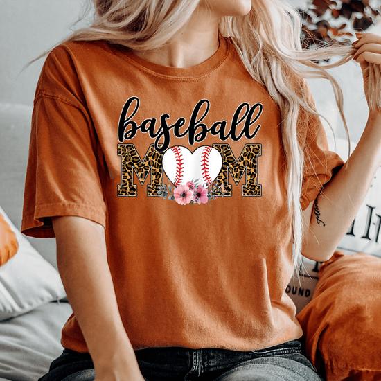 Funny Baseball Mom Shirt Comfort Colors Baseball Mom Shirt 