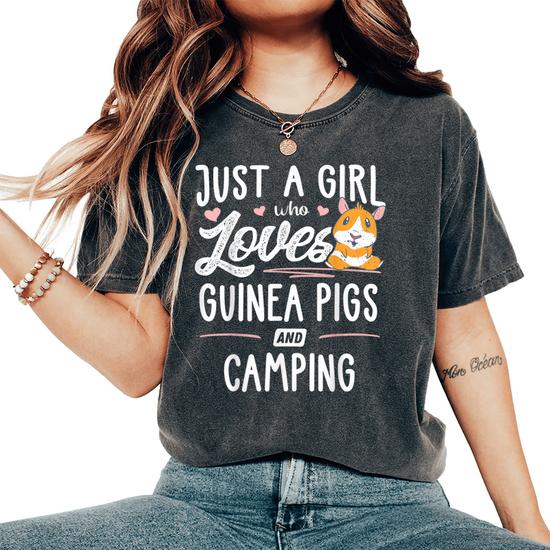 Keep Calm And Love Guinea Pigs - Graphic Novelty Tshirt Keep Calm And Love Guinea Pigs - Graphic Novelty Tshirt