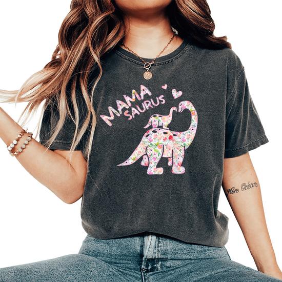 Cute Gift Mamasaurus T-Shirt For Women Cute Gift Mamasaurus T-Shirt For Women