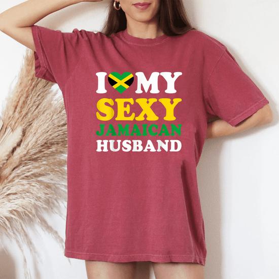 I Love My Hot Jamaican Husband Shirt Jamaica I Love My Hot Jamaican Husband Shirt Jamaica