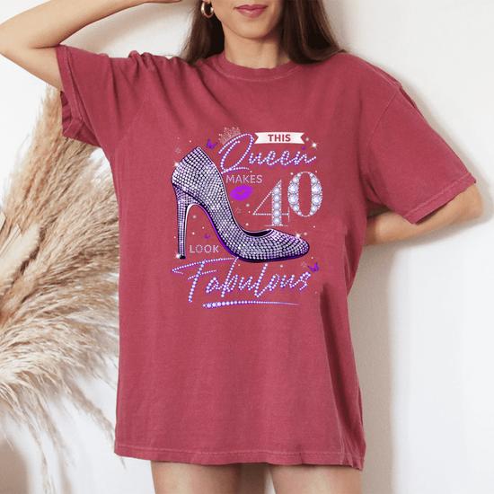 Don't Be Jealous 40, Womens 40th Birthday T-Shirt