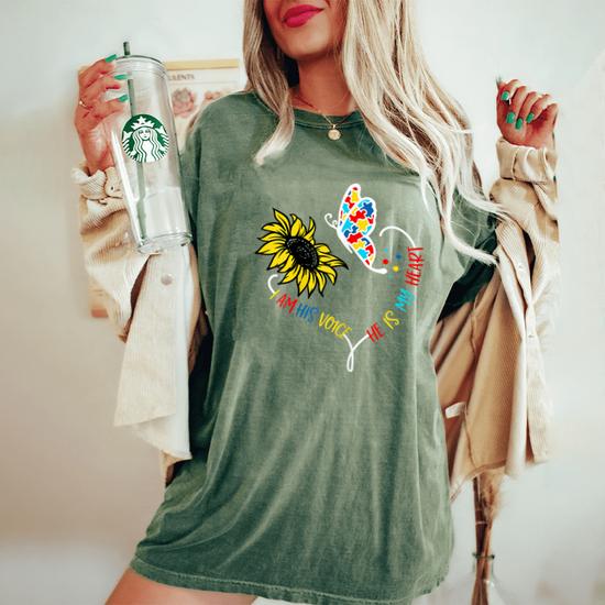 Floral Autism Awareness Daisy Flower For Mom Women T-Shirt Floral Autism Awareness Daisy Flower For Mom Women T-Shirt