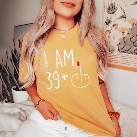 Im 39 Plus 1 Funny 40th Birthday Beer Gift Tank Top