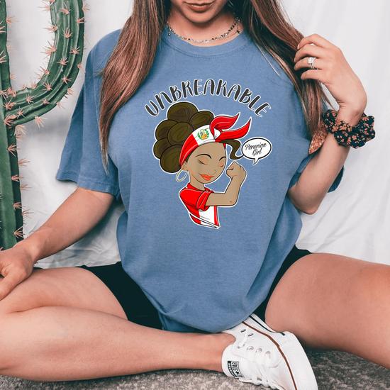 Peruvian Girl Unbreakable - Great T-Shirt Peruvian Girl Unbreakable - Great T-Shirt