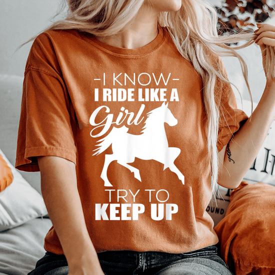 Ride like a sales girl t shirt