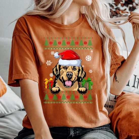 Golden retriever fashion sweater