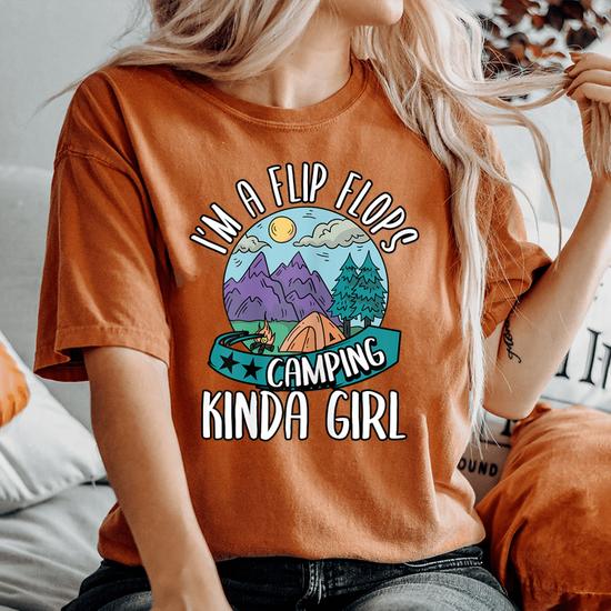 Camping T-Shirt - Prince Of The Camp Funny Camper Shirt Camping T-Shirt - Prince Of The Camp Funny Camper Shirt