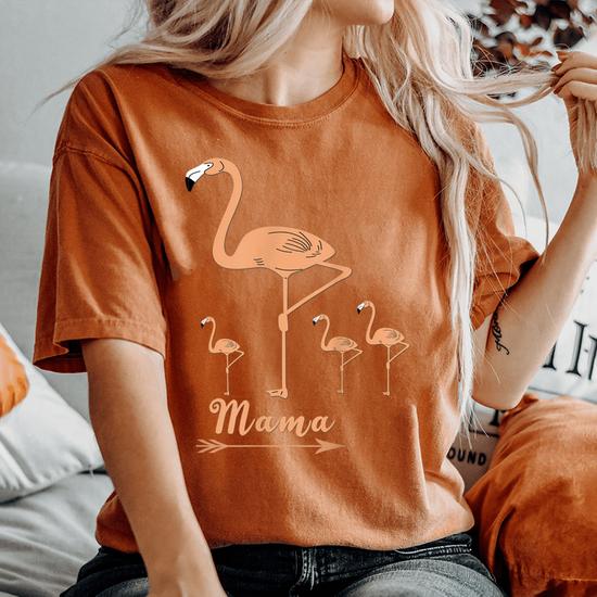 Mama bird flamingo sales shirt