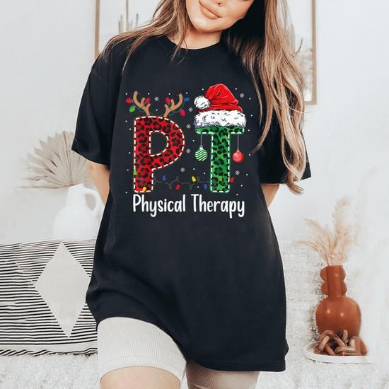 Christmas Physical Therapy Shirts, Santa's Favorite Pt T-Shirt Christmas Physical Therapy Shirts, Santa's Favorite Pt T-Shirt