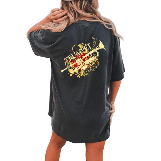 Retro Musician 70'S Trumpet Band Player T-Shirt