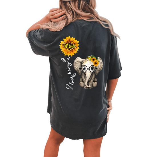 Sunflower Elephant Shirt For Woman Who Loves Elephant Sunflower Elephant Shirt For Woman Who Loves Elephant