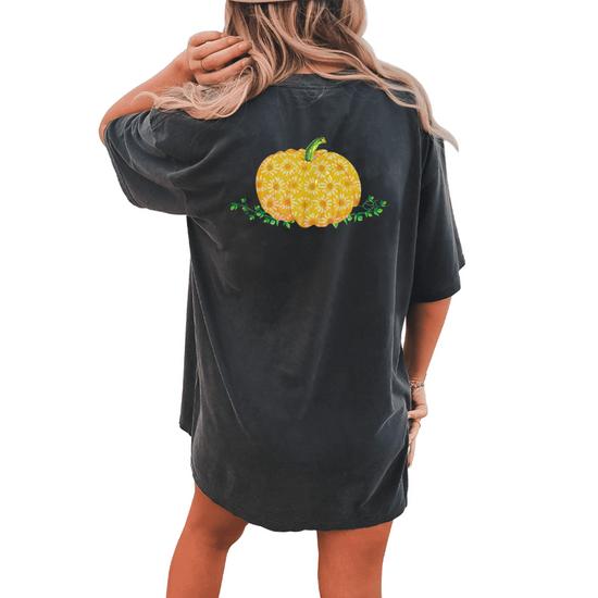 Floral Pumpkin Vintage Tee Floral Pumpkin Vintage Tee