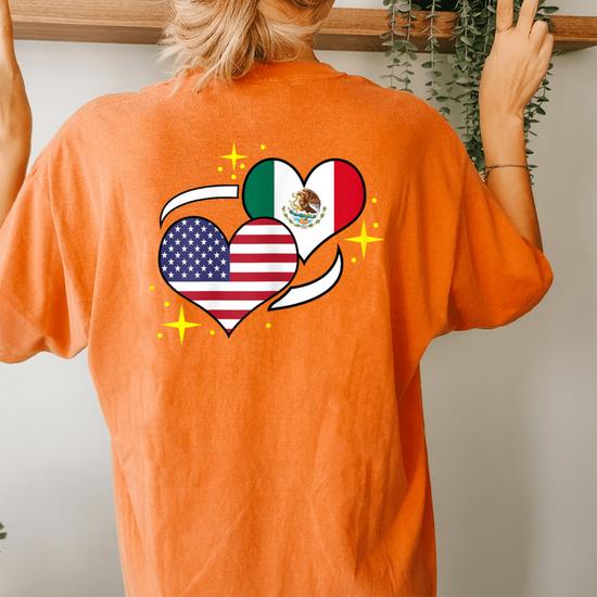 American flag heart shirt best sale