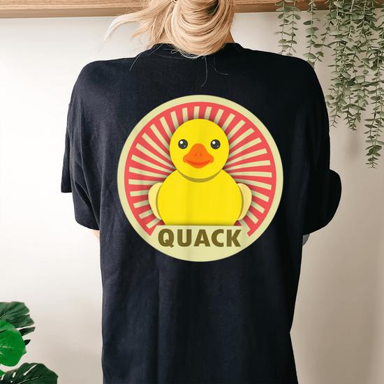 Yellow Vintage Rubber Duck As Adult Shirt For Men & Women Yellow Vintage Rubber Duck As Adult Shirt For Men & Women