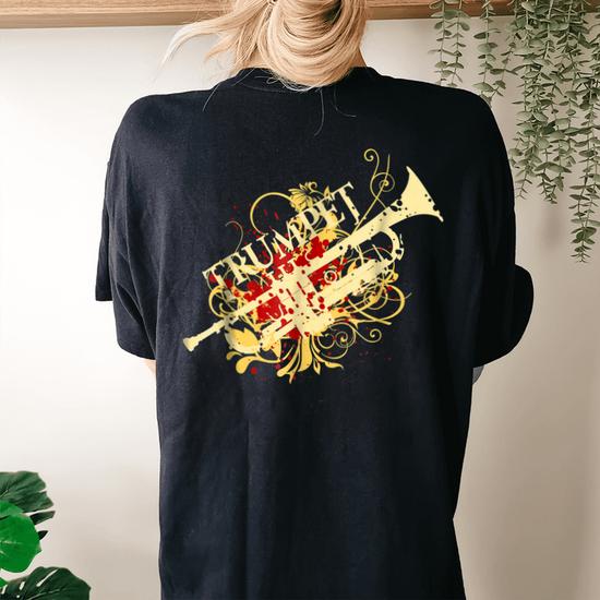 Retro Musician 70'S Trumpet Band Player T-Shirt