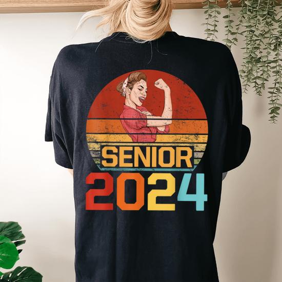 Vintage Class of 2024 Shirtretro 2024 Shirt Class of 2024 