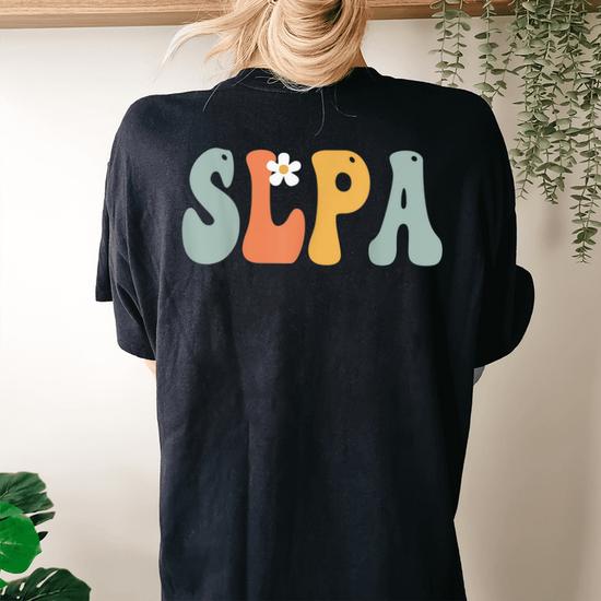 Slpa Retro Groovy Vintage Women Happy First Day Of School Women's