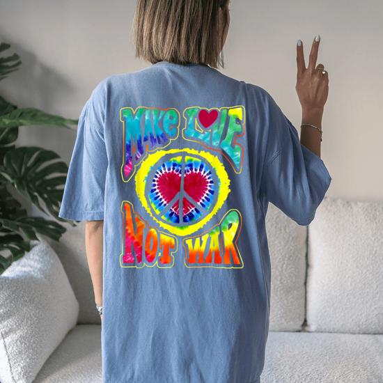 Retro Psychedelic Peace Sign Hip Funky Radical Tees Retro Psychedelic Peace Sign Hip Funky Radical Tees