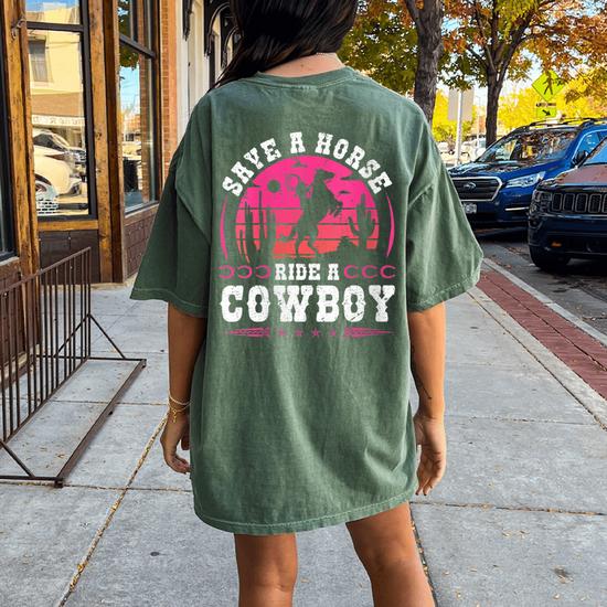 Western Cowgirl T-Shirt For Women - Retro Vintage Cow Skull Graphic Tee, Country Music Rodeo Casual Top - View #9