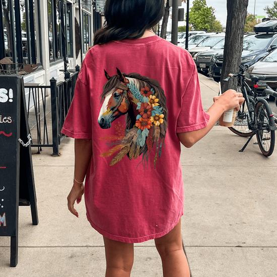 レディースファッション Horse Girl T-Shirt Country Girl HorseBack Rider Equestrian T-Shirt Amazon.com: Tstars Horse Shirt for Girls - Horseback Riding