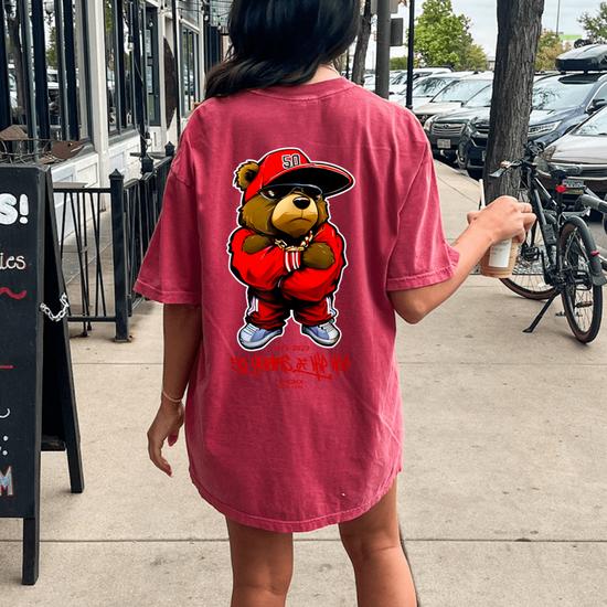 Hip Hop Teddy Bear Hip Hop Anniversary Bronx 50 Years Rap Women's