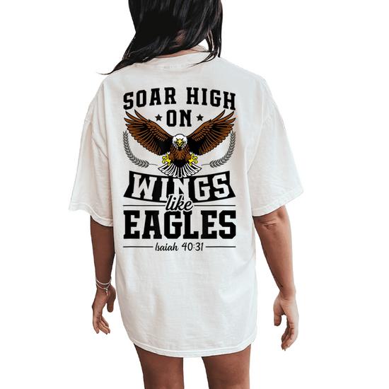 Soar On Wings Eagle Women T Shirt Soar On Wings Eagle Women T Shirt