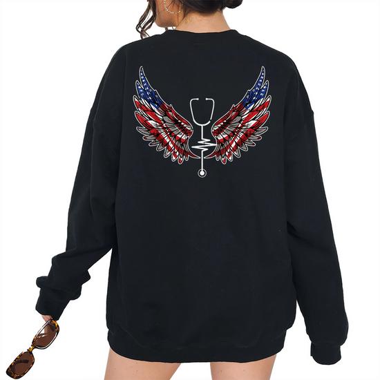 Patriotic Nurse Tee Shirts American Flag Proud Nursing Gift Patriotic Nurse Tee Shirts American Flag Proud Nursing Gift