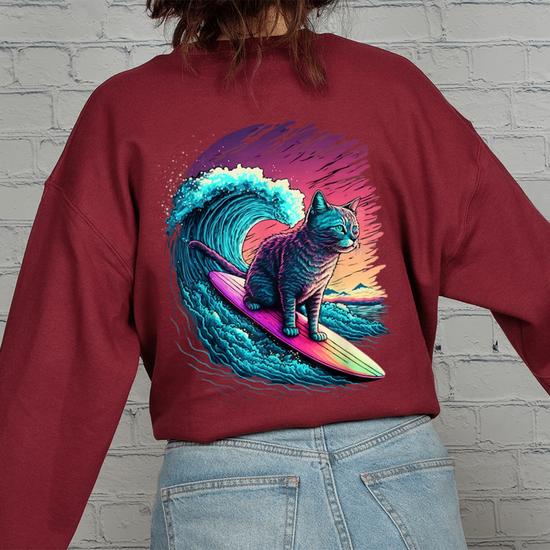 vintage 80s print sweatshirt 【公式通販】