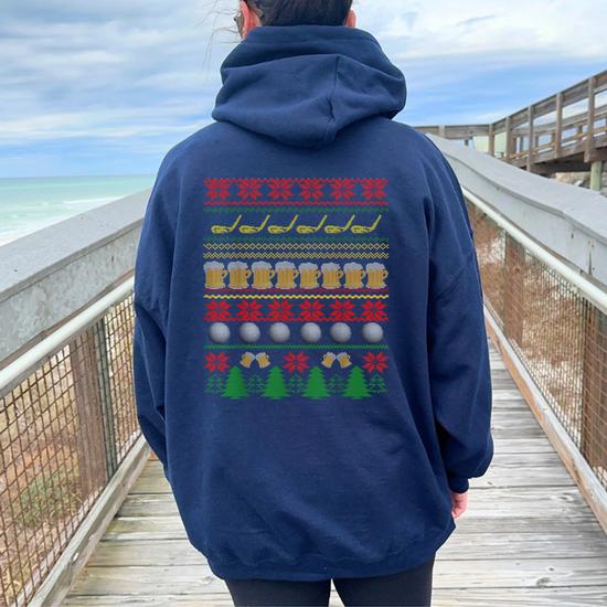 Oversized christmas hoodie best sale