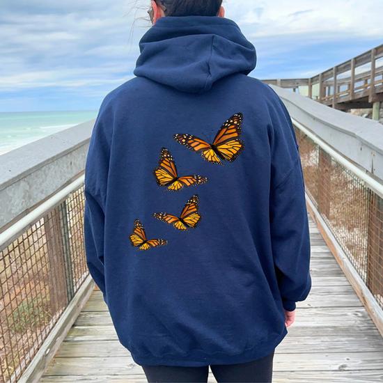 Monarch 2024 butterfly hoodie