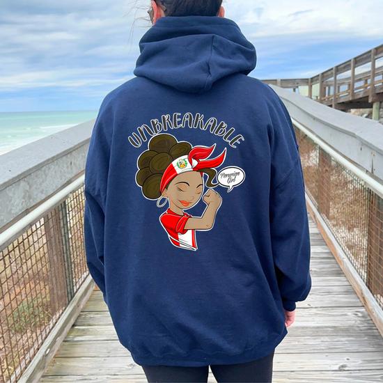Peruvian hoodie top