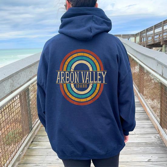 Vintage Retro Arbon Valley Idaho Id Souvenirs Women Oversized