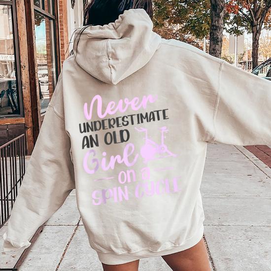 Hoodie back print best sale